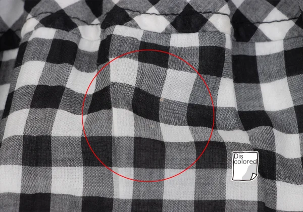 tricot COMME des GARCONS Cotton Gingham Check Skirt K-163953_004