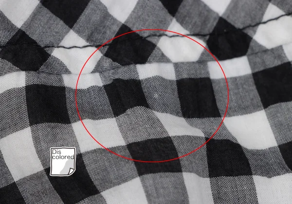 tricot COMME des GARCONS Cotton Gingham Check Skirt K-163953_005