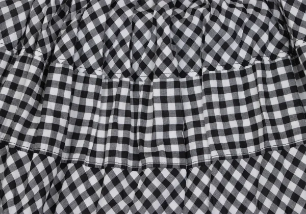 tricot COMME des GARCONS Cotton Gingham Check Skirt K-163953_012