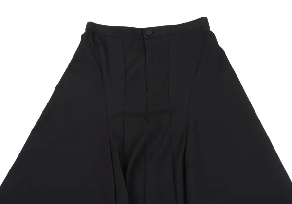 tricot COMME des GARCONS Curve Switching Wool Skirt K-163954_003