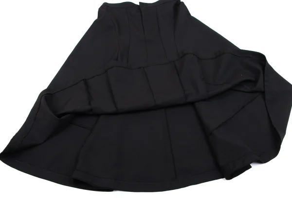 tricot COMME des GARCONS Curve Switching Wool Skirt K-163954_009
