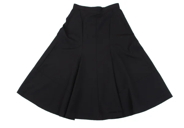 tricot COMME des GARCONS Curve Switching Wool Skirt K-163954_010