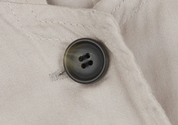 Veritecoeur Stand Collar Cotton Long Shirt Dress K-163956_006