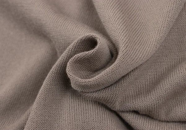 Mademoiselle NON NON Cotton Poly Hem Lace Knit Cardigan K-163958_013