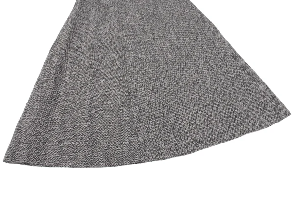 Mademoiselle NON NON Linen Silk Tweed Skirt K-163960_004