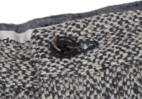 Mademoiselle NON NON Linen Silk Tweed Pants K-163962_005