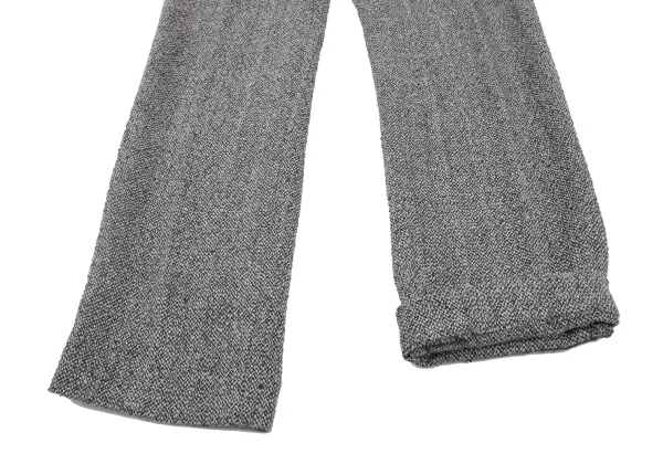 Mademoiselle NON NON Linen Silk Tweed Pants K-163962_009