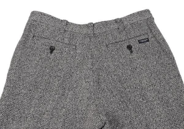 Mademoiselle NON NON Linen Silk Tweed Pants K-163962_013