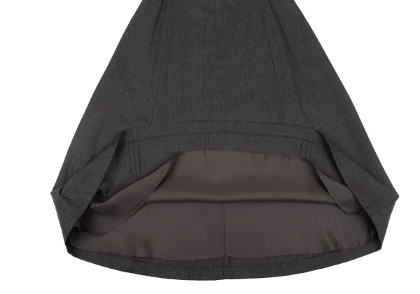 Mademoiselle NON NON Wool Striped Skirt K-163965_006