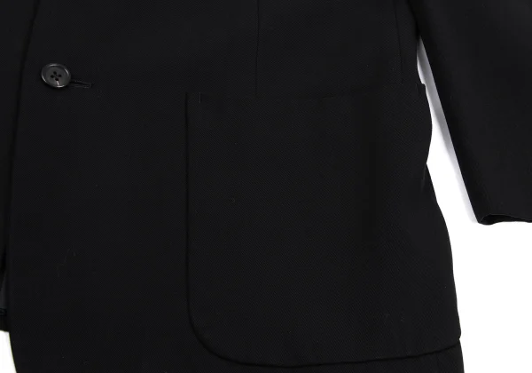 Yohji Yamamoto POUR HOMME Wool Patch Pocket Jacket K-163966_008