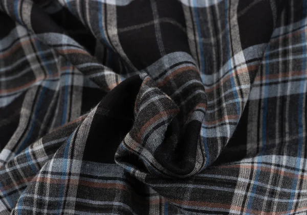 Y's for men Rayon Open-collar Checker Long Shirt K-163973_014