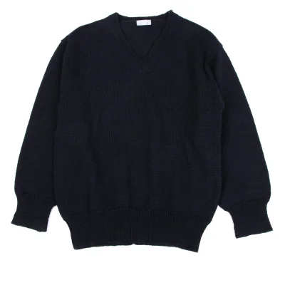 COMME des GARCONS HOMME Wool V Neck Knit Sweater
