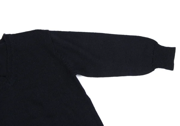 COMME des GARCONS HOMME Wool V Neck Knit Sweater K-163979_005