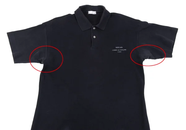 COMME des GARCONS HOMME Logo Printed Polo Shirt K-163981_002