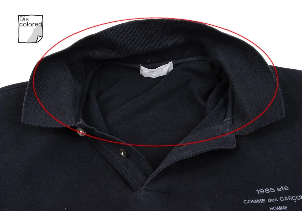 COMME des GARCONS HOMME Logo Printed Polo Shirt K-163981_007