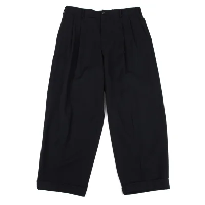 COMME des GARCONS HOMME Wool Gaba Double Pants