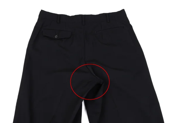 COMME des GARCONS HOMME Wool Gaba Double Pants K-163982_012