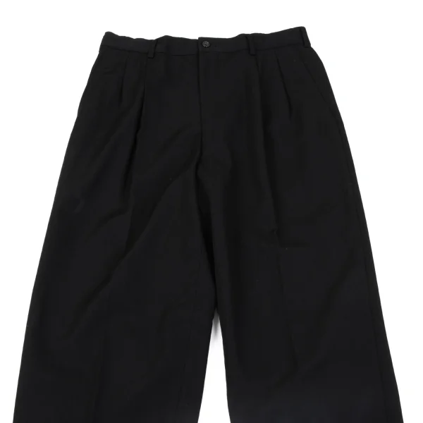 COMME des GARCONS HOMME Wool Gaba Double Pants K-163983_002