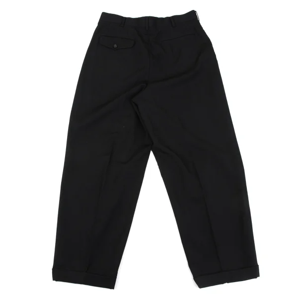 COMME des GARCONS HOMME Wool Gaba Double Pants K-163983_010