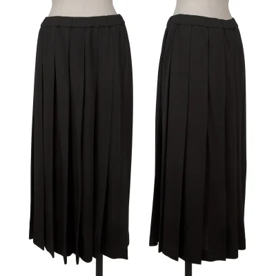 robe de chambre COMME des GARCONS Wool Pleated Knit Skirt