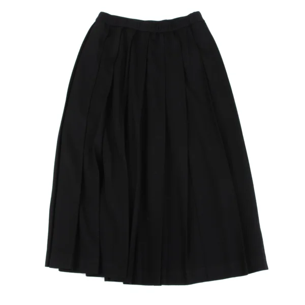 robe de chambre COMME des GARCONS Wool Pleated Knit Skirt K-163985_002