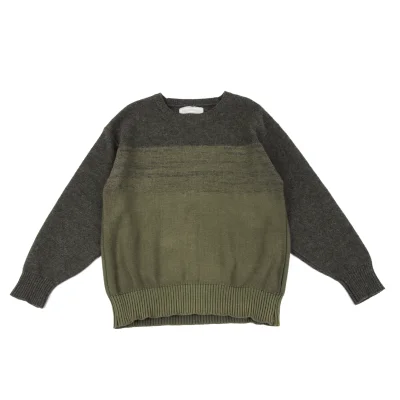 COMME des GARCONS Mixed Material Knit Sweater