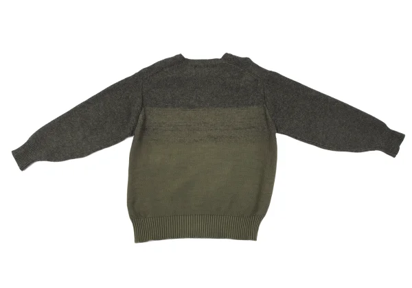 COMME des GARCONS Mixed Material Knit Sweater K-163989_009