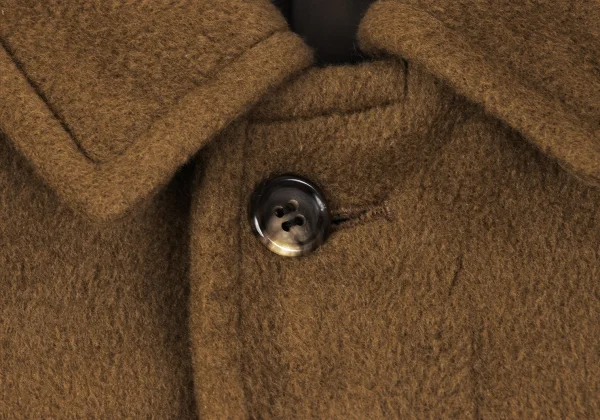 COMME des GARCONS HOMME Washed Wool Trench Coat K-163990_004