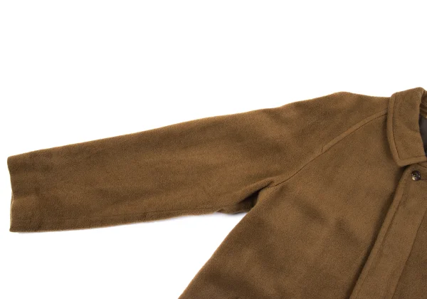 COMME des GARCONS HOMME Washed Wool Trench Coat K-163990_005