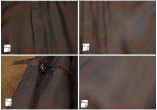 COMME des GARCONS HOMME Washed Wool Trench Coat K-163990_013