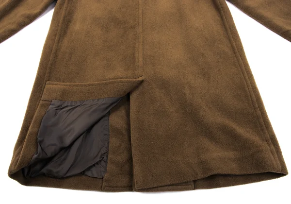 COMME des GARCONS HOMME Washed Wool Trench Coat K-163990_016