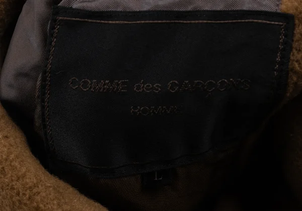 COMME des GARCONS HOMME Washed Wool Trench Coat K-163990_020