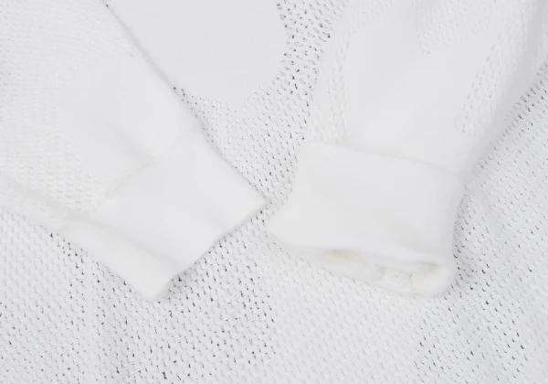 COMME des GARCONS Cotton Nylon Mesh Jacquard Knit K-163991_007