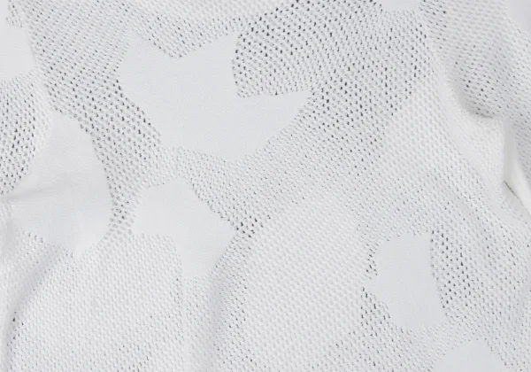 COMME des GARCONS Cotton Nylon Mesh Jacquard Knit K-163991_011