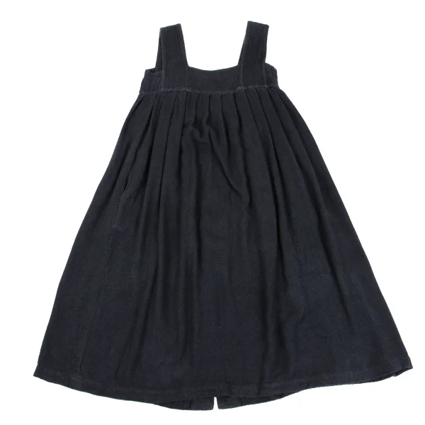 Unbranded Tuck Design Front Opening Sleeveless Dress K-163992_011