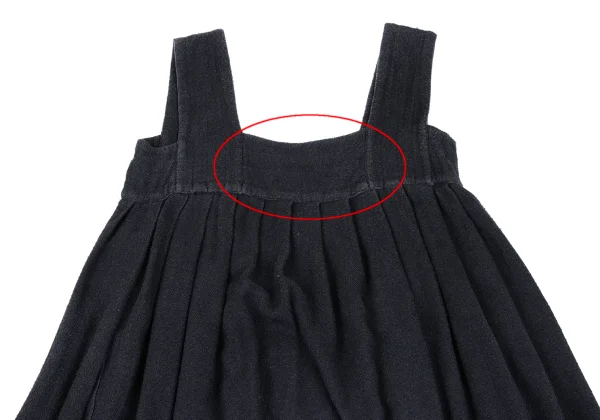 Unbranded Tuck Design Front Opening Sleeveless Dress K-163992_012