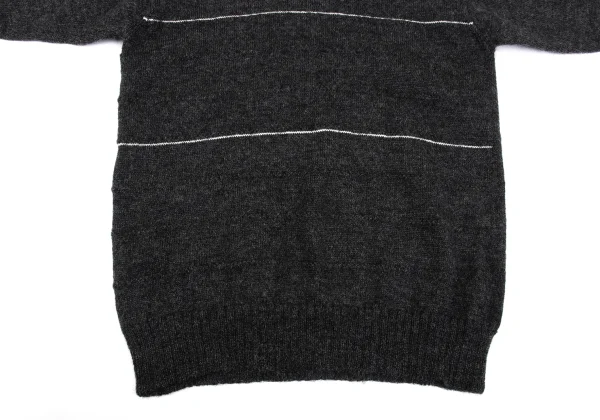L.Q. Y's for men Wool Striped Knit Sweater K-163993_006