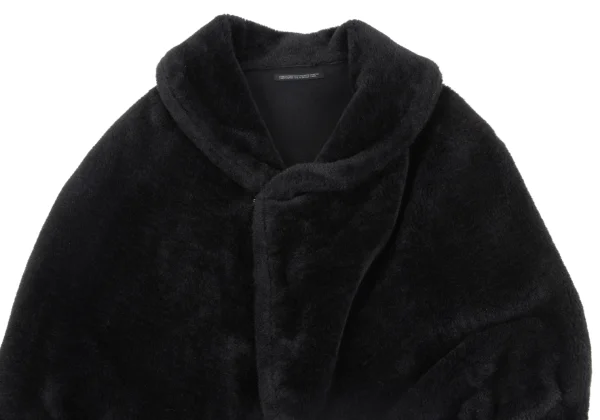 Yohji Yamamoto FEMME Faux Fur Hook Closure Cape K-163994_003