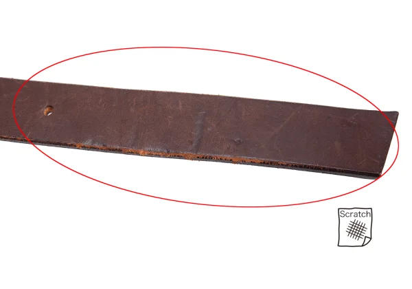 tricot COMME des GARCONS Metal Buckle Leather Belt K-163996_003