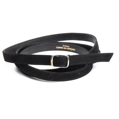 tricot COMME des GARCONS Suede Narrow Belt