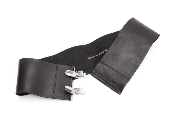 COMME des GARCONS Suspender Design Leather Belt K-164002_002