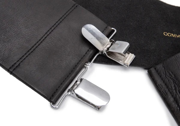 COMME des GARCONS Suspender Design Leather Belt K-164002_003