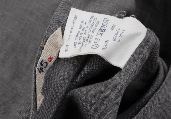 45rpm 45R Linen Boat Neck Pullover Blouse K-164006_012