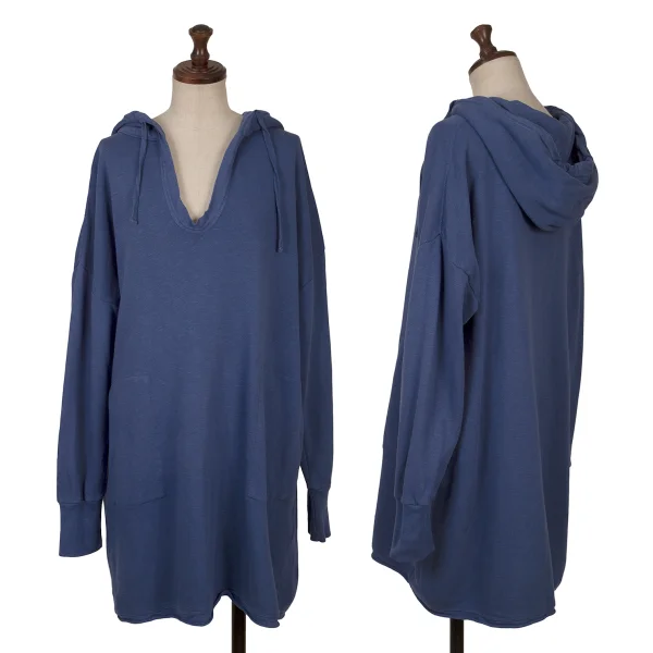 45rpm 45R Cotton Pullover Hoodie Blue 0 K-164009_001