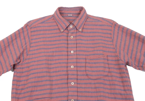 45rpm 45R Cotton Pocket Design Stripe Shirt K-164010_002