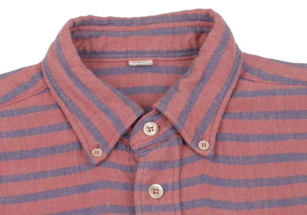 45rpm 45R Cotton Pocket Design Stripe Shirt K-164010_003