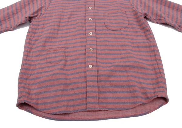 45rpm 45R Cotton Pocket Design Stripe Shirt K-164010_008