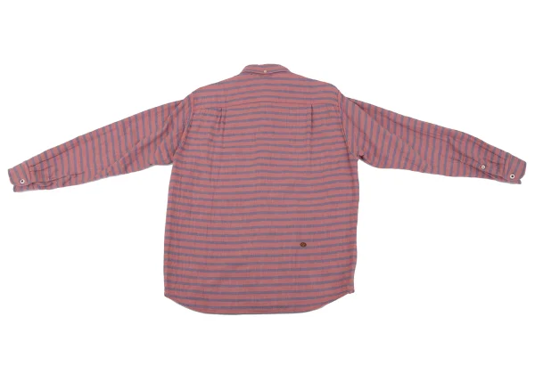 45rpm 45R Cotton Pocket Design Stripe Shirt K-164010_012
