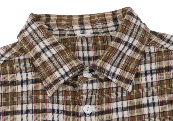 45rpm 45R Cotton Switching Sleeve Design Flap Pocket Shirt K-164011_003