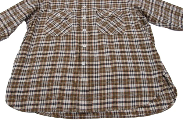 45rpm 45R Cotton Switching Sleeve Design Flap Pocket Shirt K-164011_008